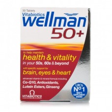 QUEST Vitabiotics Wellman 50+